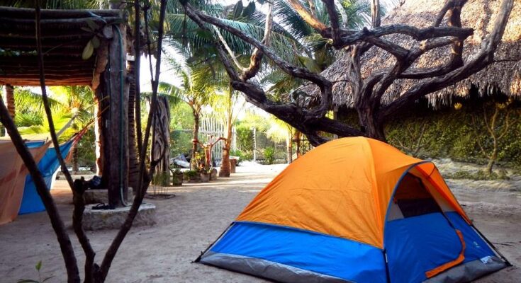 Donde hacer camping en Isla Holbox