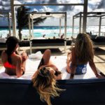 Playa Norte Isla Mujeres camastros