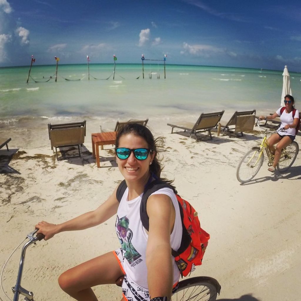 paseo en bicicleta en holbox