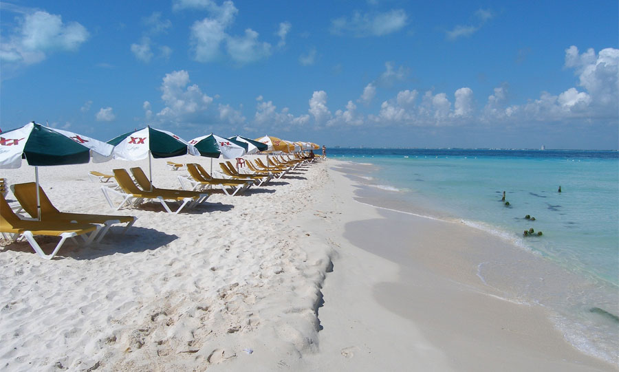 Playa paraíso isla Mujeres