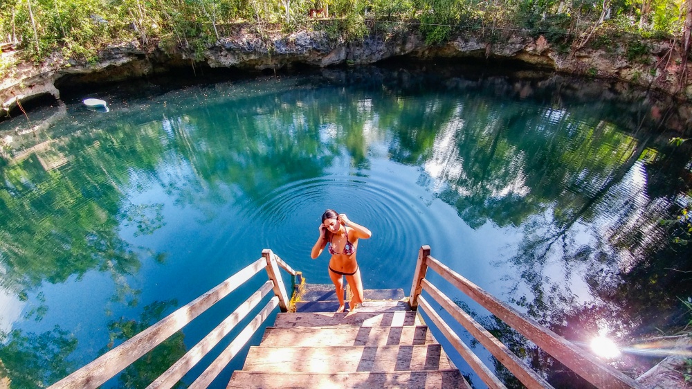 Cenote Popol Vuh Puerto morelos