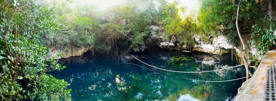 Cenote Verde Lucero puerto morelos