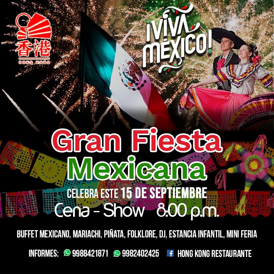 Gran fiesta Mexicana Restaurante hong Kong Cancún