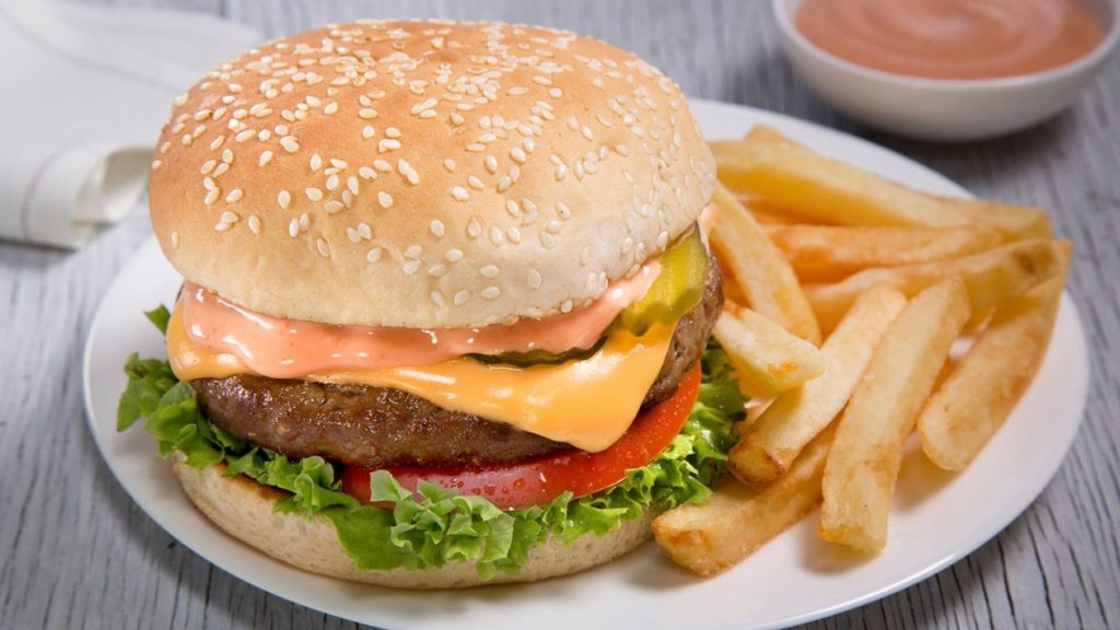 hamburguesa en holbox