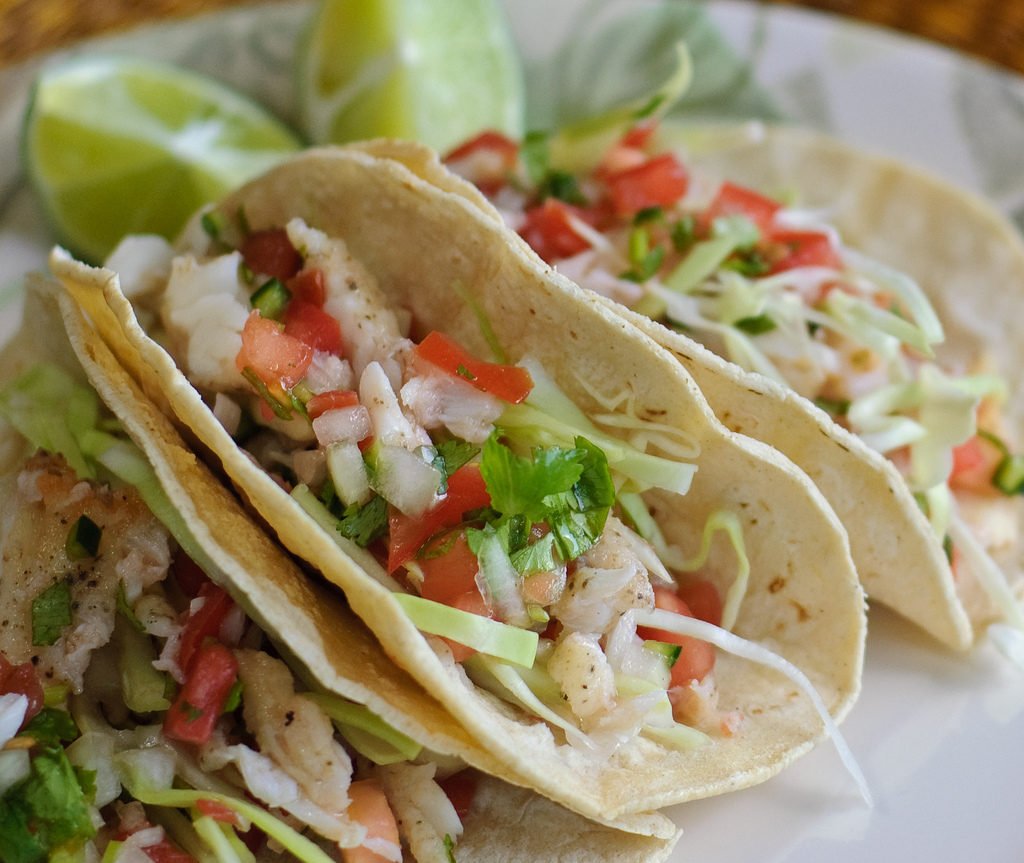 tacos de pescado