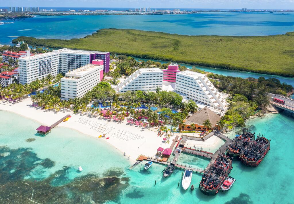 Grand Oasis Palm hotel en cancun para niños 