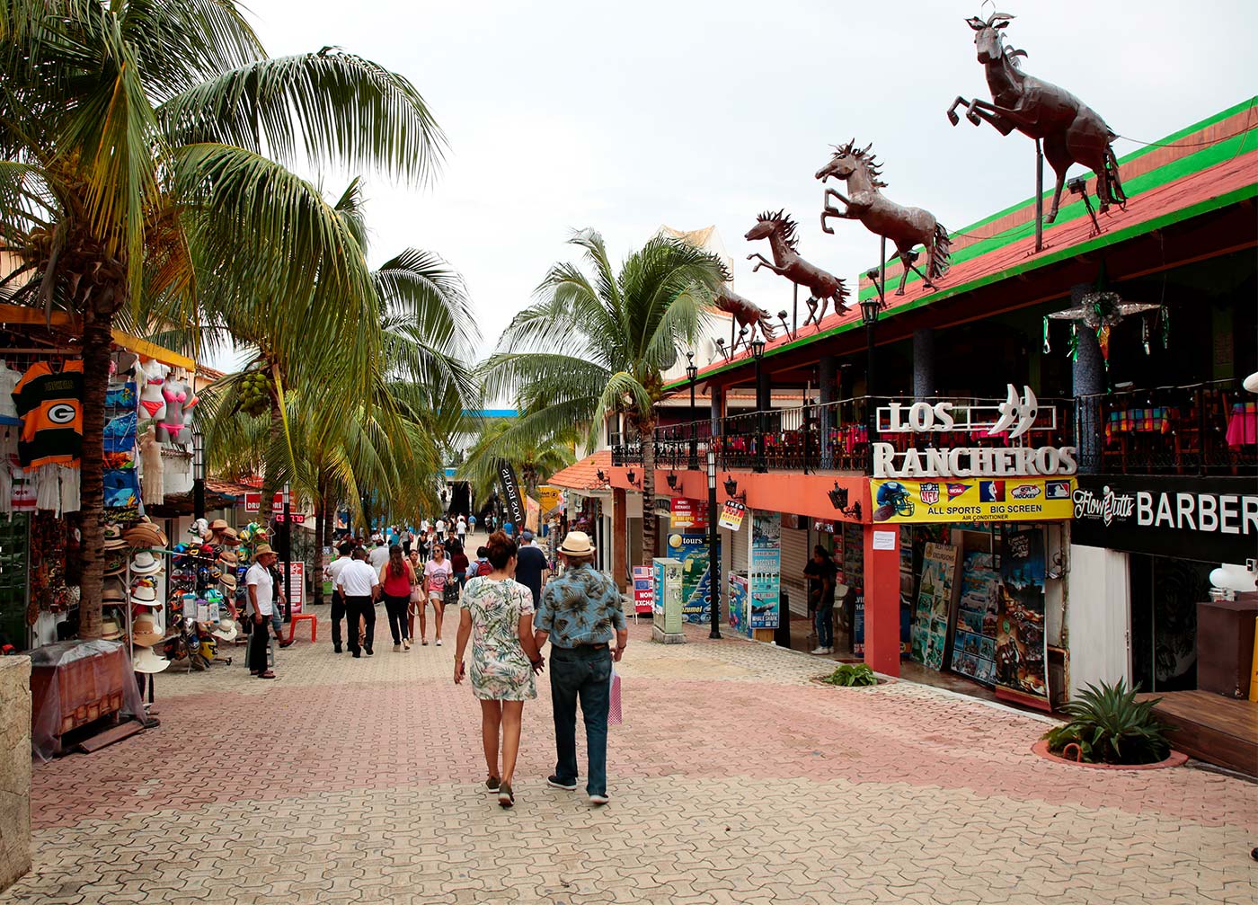 La quinta Avenida de Playa del Carmen