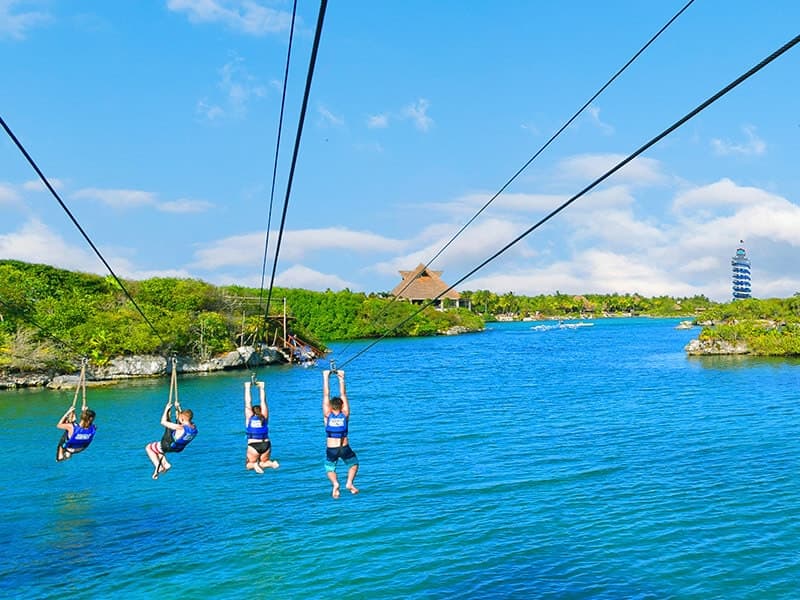 Xel Ha actividad para niños en cancun