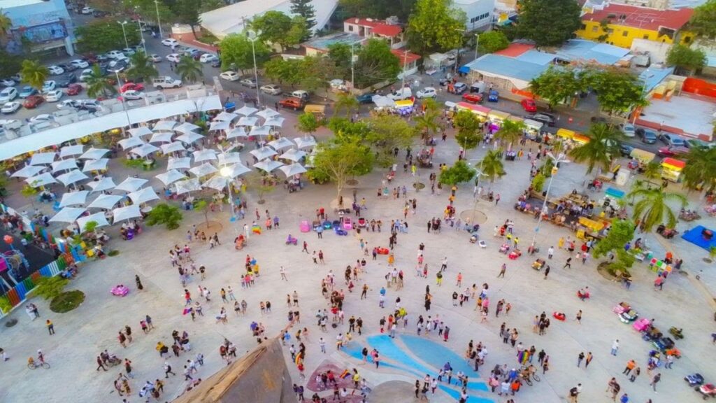 parque de las palapas ciudad de cancun