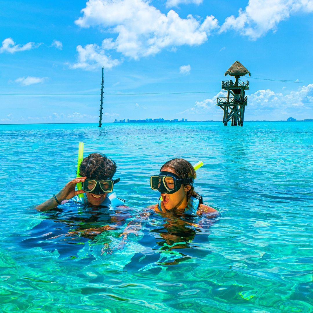 snorkel parque garrafon isla mujeres