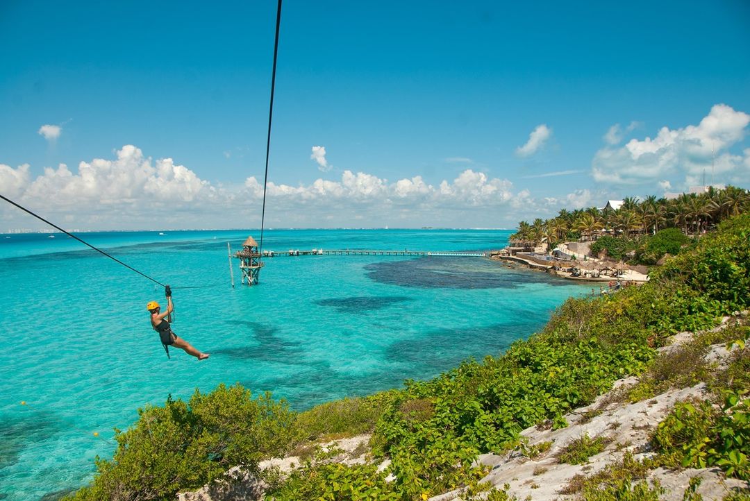 tirolezas isla mujeres