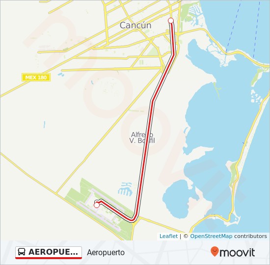 donde esta el aeropuerto de cancun