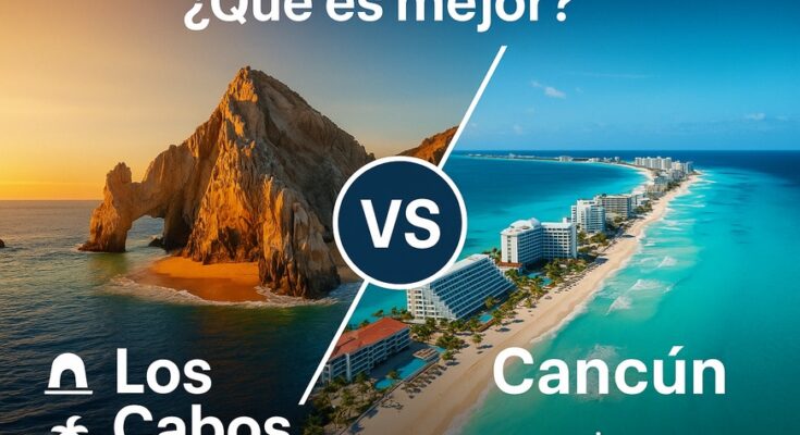 Qué es mejor Los Cabos o el Cancún
