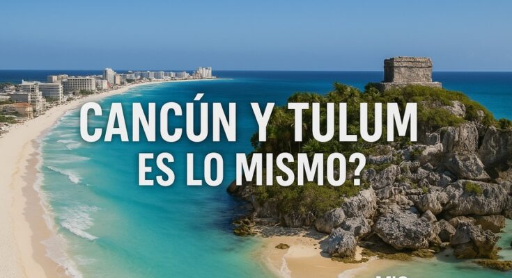 cancun y tulum es lo mismo