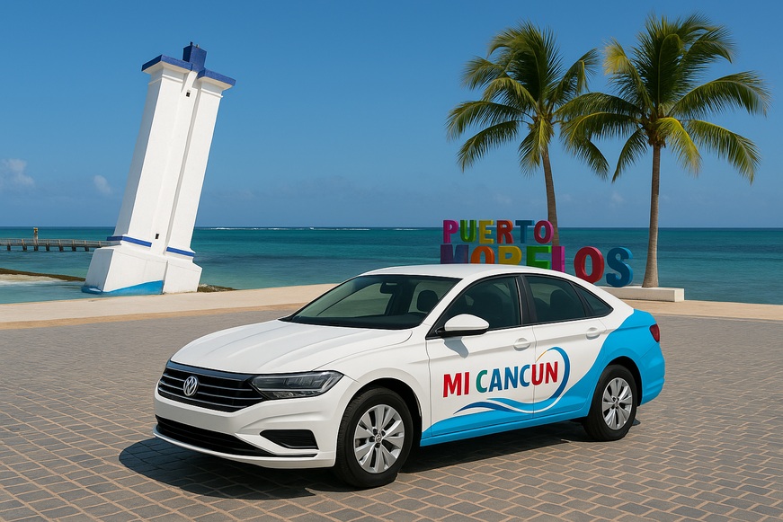 como llegar a puerto morelos